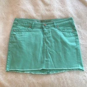 NWOT Express denim skirt.  Sz 2